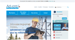 Desktop Screenshot of adventi-informatique.com
